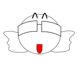 meganekun sticker #2974016