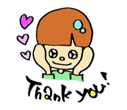 Acha & child lion sticker #2974120