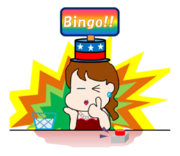 The landlady of a coffee shop part2 sticker #2974155