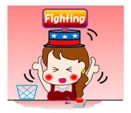 The landlady of a coffee shop part2 sticker #2974156