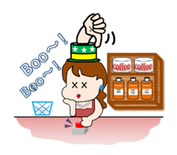 The landlady of a coffee shop part2 sticker #2974161