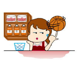 The landlady of a coffee shop part2 sticker #2974171