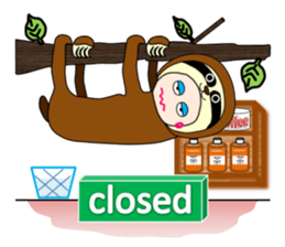 The landlady of a coffee shop part2 sticker #2974174