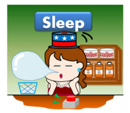 The landlady of a coffee shop part2 sticker #2974180