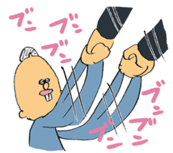 Super moratorium Motoshi-kun sticker #2974205