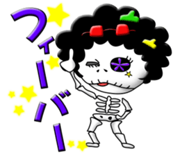 Surprising skeleton sticker #2974246