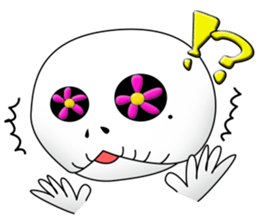Surprising skeleton sticker #2974249