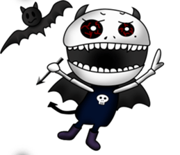 Surprising skeleton sticker #2974260