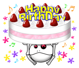 Surprising skeleton sticker #2974271