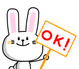Usahono Rabbit sticker #2974413