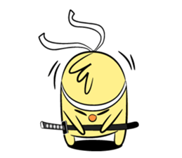 Little QQ samurai sticker #2974488