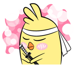 Little QQ samurai sticker #2974491