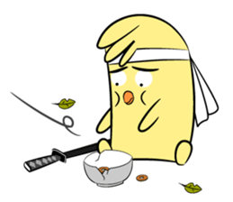 Little QQ samurai sticker #2974513