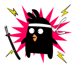 Little QQ samurai sticker #2974514