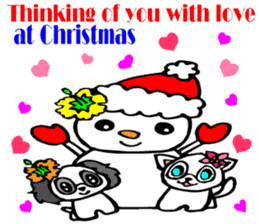 Hawaiian Family Vol.2 Christmas message sticker #2974977
