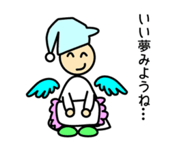 Cute angels and demons sticker #2976403