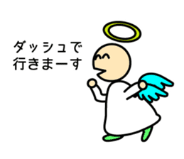 Cute angels and demons sticker #2976408