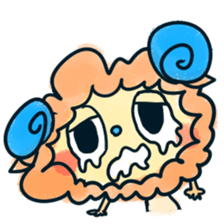 Playful sheep sticker #2976718