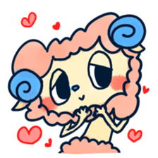 Playful sheep sticker #2976720