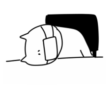 Very Sick Cat sticker #2977080