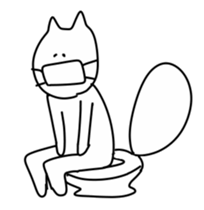 Very Sick Cat sticker #2977086