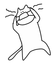 Very Sick Cat sticker #2977088