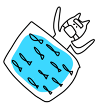 Very Sick Cat sticker #2977092