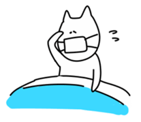 Very Sick Cat sticker #2977098