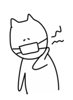 Very Sick Cat sticker #2977104