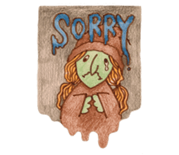 Bustling daily witch sticker #2977318