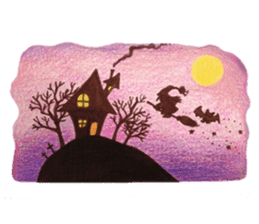 Bustling daily witch sticker #2977344