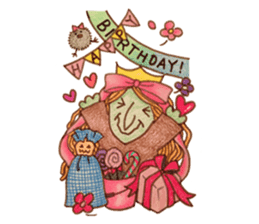 Bustling daily witch sticker #2977350