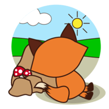 Reggie The Fox sticker #2978241