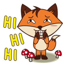 Reggie The Fox sticker #2978245