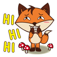Reggie The Fox sticker #2978245
