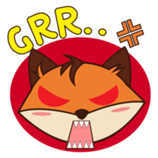 Reggie The Fox sticker #2978253