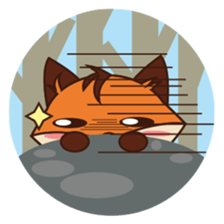 Reggie The Fox sticker #2978259
