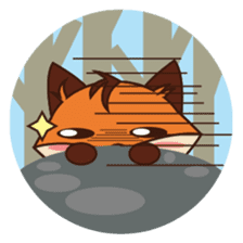 Reggie The Fox sticker #2978259