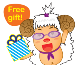 (For ONLINE SHOP)The sheep gang No.4 ENG sticker #2978377