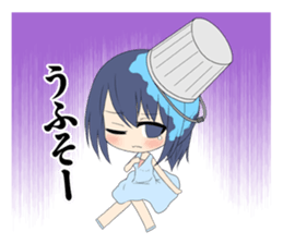 toyama Tsundere OL Hayatsuki okinawa sticker #2978406