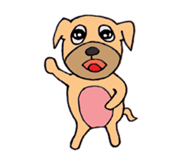 Dog roller sticker #2978516