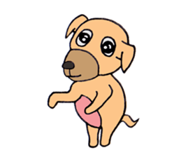 Dog roller sticker #2978525