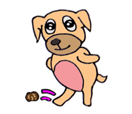 Dog roller sticker #2978527