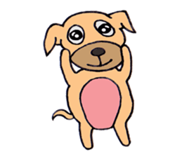 Dog roller sticker #2978532