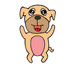 Dog roller sticker #2978533