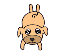 Dog roller sticker #2978535