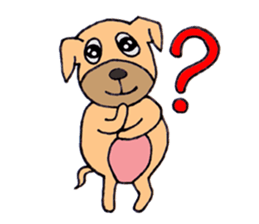 Dog roller sticker #2978537