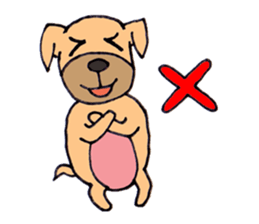 Dog roller sticker #2978539