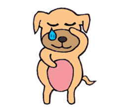 Dog roller sticker #2978540