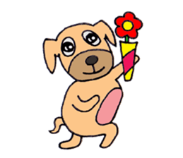 Dog roller sticker #2978541